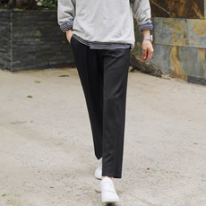 타운클로 남성용 와이드 밴딩 슬랙스