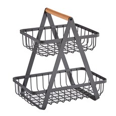 OSLO 雙層多功能收納網架, 黑色的
