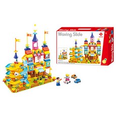 PAPASTOY 組裝積木 77入, 混色