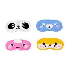misoro 動物造型睡眠眼罩 4款組