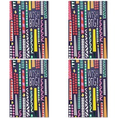 Hallmark 生日賀卡 GBD1169, 混合顏色, 4套