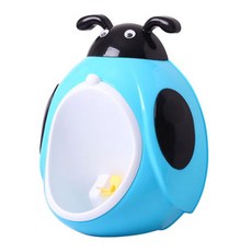 男童用瓢蟲造型學習小便器, BLUE MINT