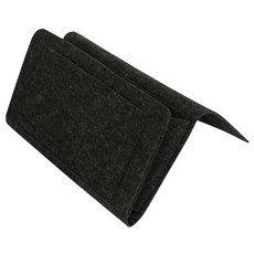 침대 소파 사이드 포켓 수납 정리함, 블랙, 1개