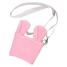 TP 상큼한 토끼 커피컵 홀더 백, 핑크, 1개