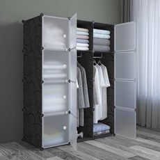 Dometopia TREE DIY 複合式層架收納箱 8格, 混合顏色