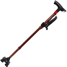 캠프닉 실버 안전스틱 라이트지팡이 CN-2000 + 보조손잡이, 혼합 색상, 1개