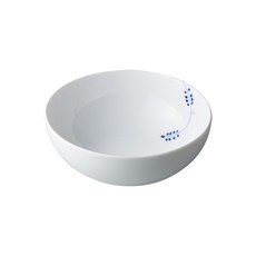 후이스터 교토 볼 13cm, 블루 + 화이트, 1개