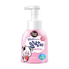 샤워메이트 말랑카우 퓨어버블 핸드워시 딸기우유향, 300ml, 1개