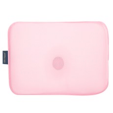 GIO Pillow 透氣護頭枕+印花枕套 M號, 粉色