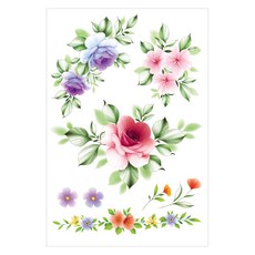 TATTIST TATTIST PRO紋身貼紙, 筒倉花, 1個