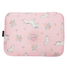 GIO Pillow 透氣護頭枕+印花枕套 M號, 獨角獸款