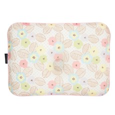 GIO Pillow 透氣護頭枕+印花枕套 M號, 花朵款