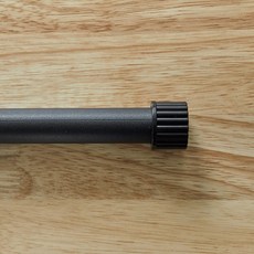 SHEZ HOME 窗簾桿 25mm, 黑色的