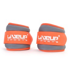 LiveUP 負重帶 2入, 橘色 + 灰色, 0.5kg