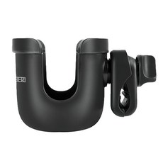 더마더 유모차 컵홀더, 블랙, 1개