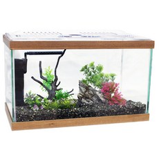 Sam Aqua 新手入門熱帶魚人造漂流木魚缸套組, 復古風