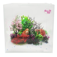 Lora Pet圓形迷你魚缸 E180, 混色
