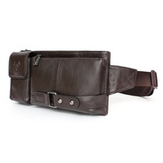 BLUEMOUNT 男士皮革腰包 4125