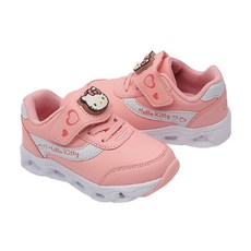 HELLO KITTY 女童LED燈氣墊運動鞋