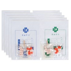 自然與人藥包膠囊信紙 小, 隨機發貨, 10個