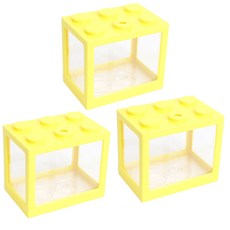 毬藻鬥魚積木魚缸, 黃色