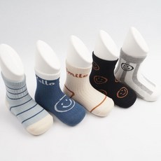 VIVA7 兒童Buddy襪子5件組