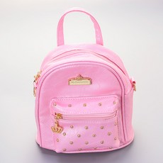 HANNAL RIBON 女童金色裝飾後背包