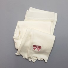 Woojooi 童款蝴蝶結裝飾緊身褲