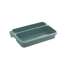 앤티스 신개념 부착형 주방 다용도 보관함, 그린, 1개