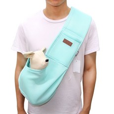 Dog-i 寵物外出側背袋, 薄荷綠