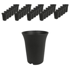 오렌스 허브 화분 30p, 블랙