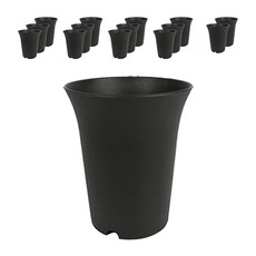 奧倫斯 香草花盆 15入, 黑色, 15個