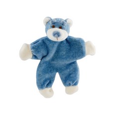 심플리파이도 미니 사운드 유기농 반려견 봉제 장난감 13.5 x 15.5 cm, 베어사운드, 1개