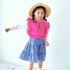 Lorry&Collin 女孩的荷葉邊背心