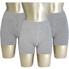 모띠마마 여성용 통기성 순면 스판 3부 속바지 3종 세트