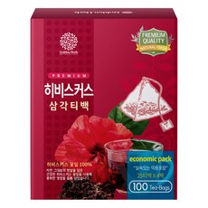골든허브 프리미엄 히비스커스 삼각티백, 1g, 100개입, 1개
