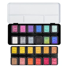 FINE TEC F2400 水彩顏料, 24色, 1