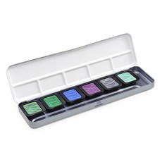 FINE TEC F0602 水彩顏料, 6色, 單一商品