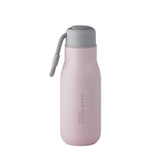 OSLO Pin V2掛繩不鏽鋼保溫瓶, 粉紅色, 350ml