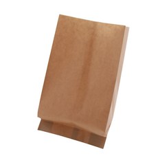 Bom91 韓國產 素色 韓國產 牛皮烘焙袋 14 × 25 × 6 cm, 100個, 1個