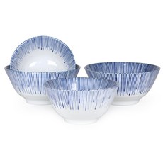 Leeuayeosya Sejukdokusag空碗大碗組, 混色, 飯碗 2入+大碗 2入