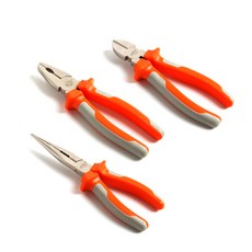 TREE 工具鉗3件組, 老虎鉗+尖嘴鉗+斜口鉗, 1組