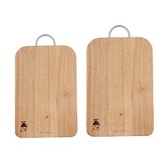 MONOMENT 不銹鋼砧板 2p 套組, 1套, 砧板中號+大號