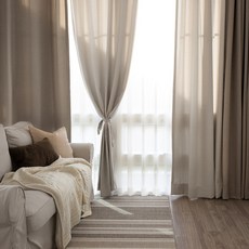 ELENA HEIM Gru 遮光窗簾 2件組, 米色