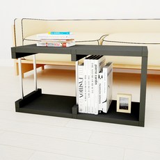 CUBICS 1彩色空間盒2階段鋼1型, 黑色