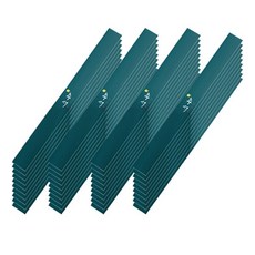 봄91 추석띠지 보름달 추석 6.5 x 62 cm, 청록색, 50개