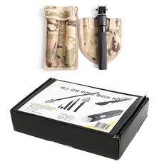 野戰戶外多功能鏟 K05+專用包(隨機出貨), 1組