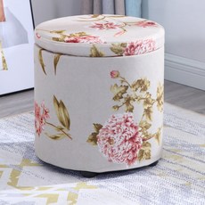 신원 엘린 쿠션스툴, 플라워