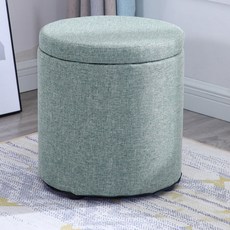 신원 엘린 쿠션스툴, 민트그린