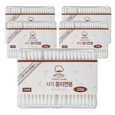 盒裝棉花棒, 200件, 5個